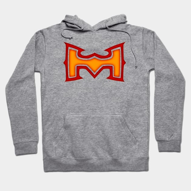 Armoured Man-Man Hoodie by DavidWhaleDesigns